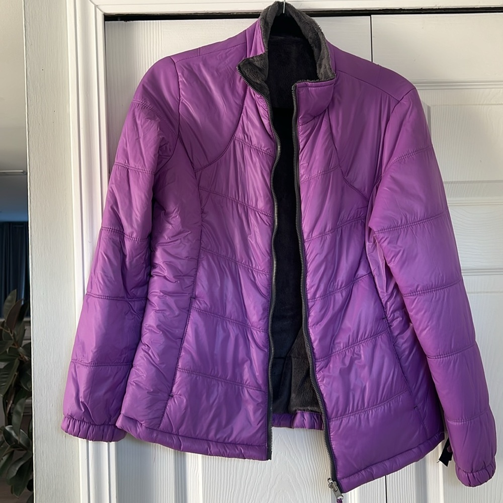 Two peace, Free Country Black and Purple, Ski Jacket. - Picture 2 of 6